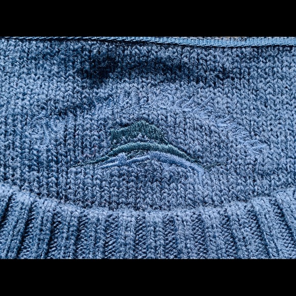 Tommy Bahama Men’s XL Long Sleeve Sweater Blue - Picture 5 of 9